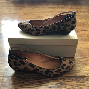 Madewell Leopard Mini Wedge Shoe